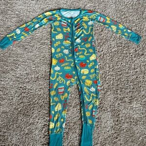 Little Sleepies Pasta Party Zippy